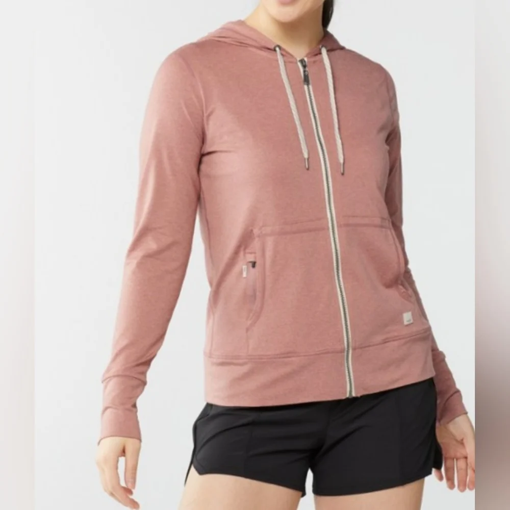 Vuori Rose Zip-Up Hoodie Jacket - Picture 1 of 14
